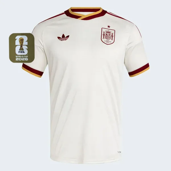 26-27 Spain Away 1:1 Fans Soccer Jersey (Right-Arm Patch)
