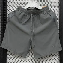 D707 NK Gray Casual Short Pants
