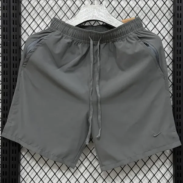 D707 NK Gray Casual Short Pants