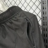 D334 AD Black Casual Short Pants