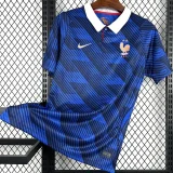 26-27 France Home 1:1 Fans Soccer Jersey (Right-Arm Patch)