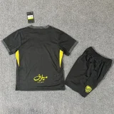 25-26 Ittihad Club Black Kids Soccer Jersey