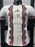 26-27 Mexico White Brown Special Edition Player Version Training shirts