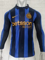 26-27 INT Home Long Sleeve Player Version Soccer Jersey (长袖球员)