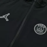 26-27 PSG Jordan Black Windbreaker Suit (风衣套装)