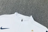26-27 PSG White Half Pull Tracksuit (半拉链)