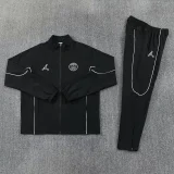 26-27 PSG Jordan Black Windbreaker Suit (风衣套装)