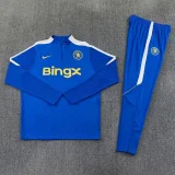  26-27 CHE Fancy blue Half Pull Tracksuit (半拉链)