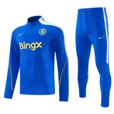  26-27 CHE Fancy blue Half Pull Tracksuit (半拉链)