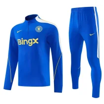  26-27 CHE Fancy blue Half Pull Tracksuit (半拉链)