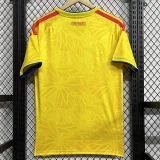 26-27 Colombia Home 1:1 Fans Soccer Jersey (Right-Arm Patch)