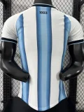 26-27 Argentina Home Player Version Soccer Jersey (Right-Arm Patch)