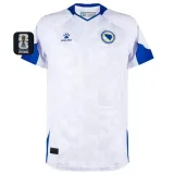 26-27 Bosnia and Herzegovina Away Fans Soccer Jersey (Right-Arm Patch)