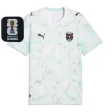 26-27 Austria Away Fans Soccer Jersey (Right-Arm Patch)