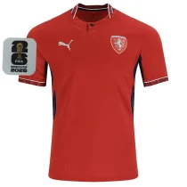 26-27 Czech Home Fans Soccer Jersey (Right-Arm Patch)