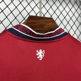 26-27 Czech Home Fans Soccer Jersey (Right-Arm Patch)