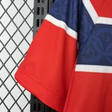 26-27 Norway Home Fans Soccer Jersey (Right-Arm Patch)