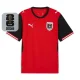 26-27 Austria Home Fans Soccer Jersey (Right-Arm Patch)