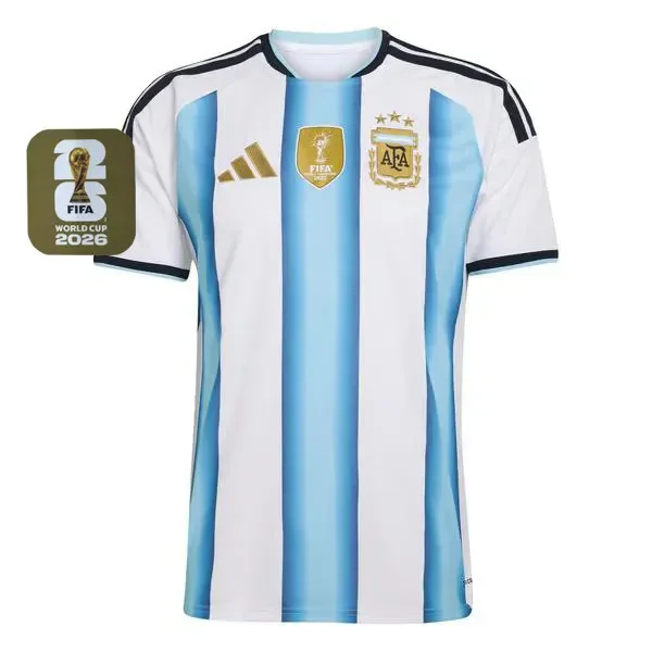 26-27 Argentina Home 1:1 Fans Soccer Jersey (Right-Arm Patch)