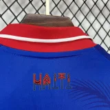 26-27 Haiti Home Fans Soccer Jersey (Right-Arm Patch)