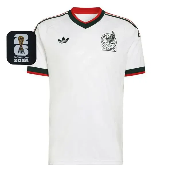 26-27 Mexico Away 1:1 Fans Soccer Jersey (Right-Arm Patch)