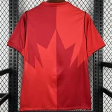 26-27 Canada Home Fans Soccer Jersey (Right-Arm Patch)