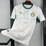 26-27 Senegal Home Fans Soccer Jersey (Right-Arm Patch)