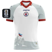 26-27 Haiti Away Fans Soccer Jersey (Right-Arm Patch)