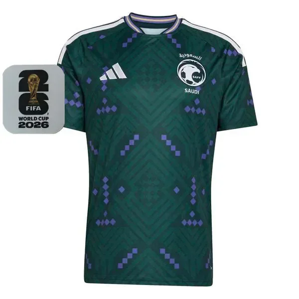 26-27 Saudi Arabia Home 1:1 Fans Soccer Jersey (Right-Arm Patch)