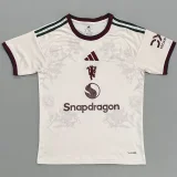 26-27 Man Utd Special Edition Fans Training shirts (玫瑰花纹)