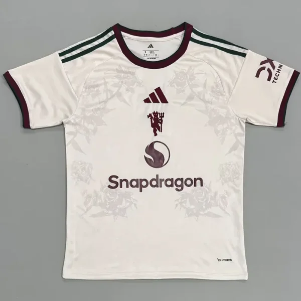 26-27 Man Utd Special Edition Fans Training shirts (玫瑰花纹)