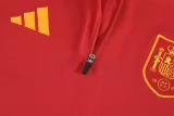 26-27 Spain Red Kids Half Pull Tracksuit (童装)(半拉链)