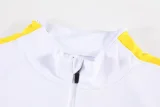  26-27 Brazil White Kids Half Pull Tracksuit (童装)(半拉链)