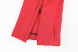 26-27 Spain Red Kids Half Pull Tracksuit (童装)(半拉链)