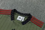 25-26 Bayern Dark green Tank top and shorts suit