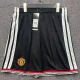 26-27 Man Utd Black Shorts Pants