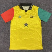 26-27 Ghana Yellow Special Edition Fans Training shirts