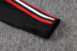 26-27 Man Utd Black Half Pull Tracksuit