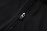26-27 Man Utd Black Half Pull Tracksuit