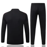 26-27 Man Utd Black Half Pull Tracksuit