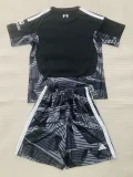 26-27 LIV Black Goalkeeper Kids Soccer Jersey
