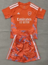 26-27 ARS Orange Goalkeeper Kids Soccer Jersey