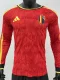 26-27 Belgium Home Long Sleeve Player Version Soccer Jersey (长袖球员)