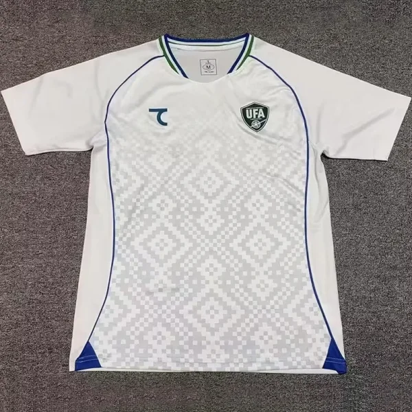 26-27 Uzbekistan Away Fans Soccer Jersey