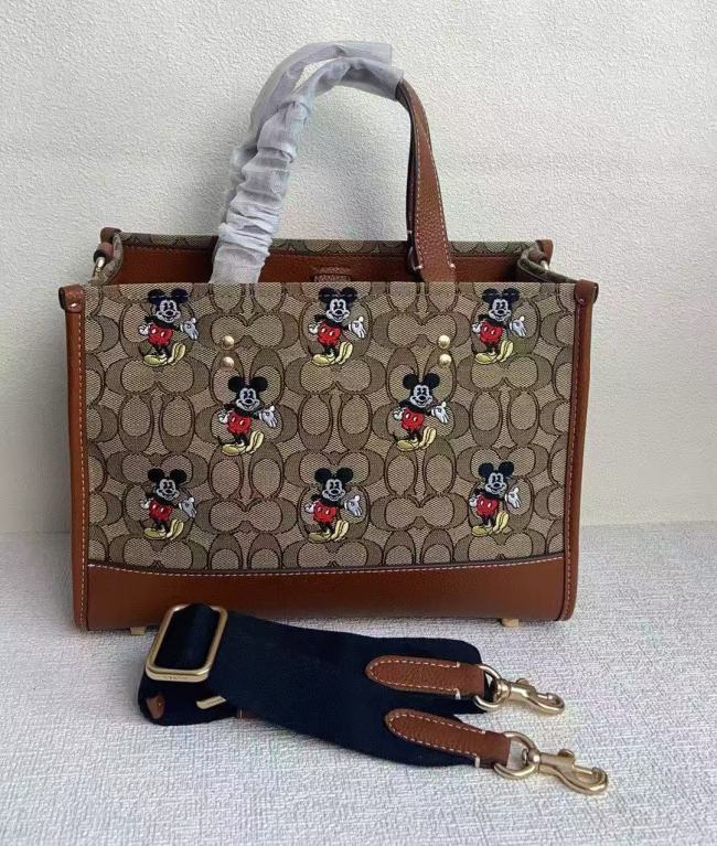 COACH Disney ミッキー 2WAYトートバッグ CM198