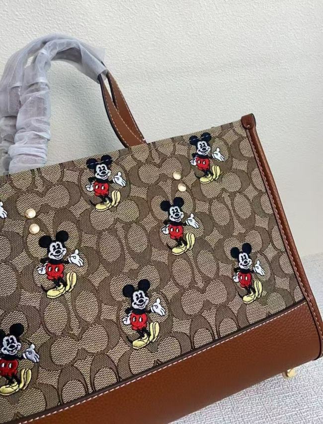 COACH Disney ミッキー 2WAYトートバッグ CM198