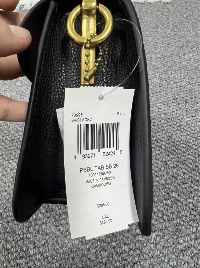 COACH コーチ タビー　2WAY 73995 ショルダー ブラック