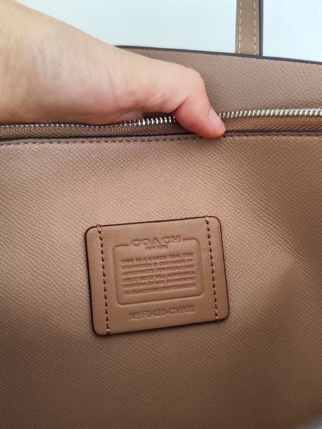 COACH コーチ トートバッグ ハンドバッグ ショルダーバッグ ベージュ CV965