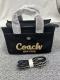 COACH コーチ 2way ハンドバッグ キャンバス CP164 ブラック