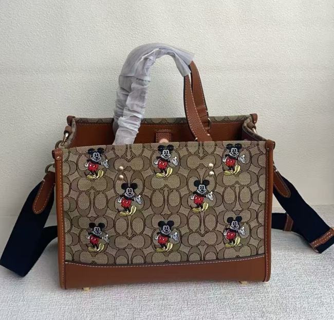COACH Disney ミッキー 2WAYトートバッグ CM198